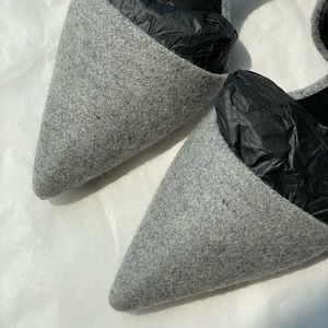 Alexander Wang tweeted strap pump